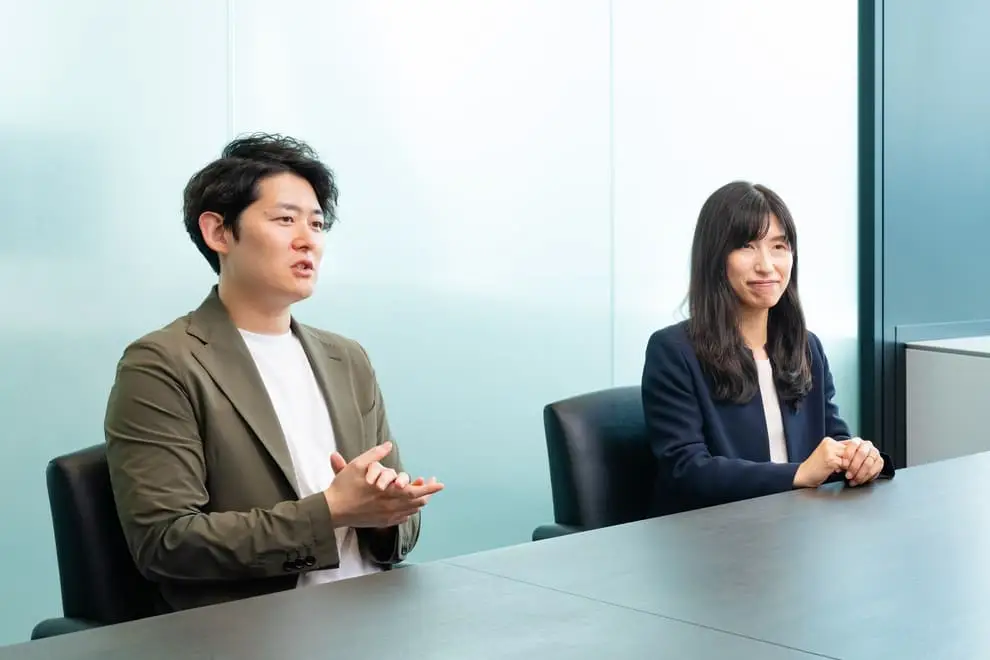 人財戦略部 本橋 由香里様 小林 将大様